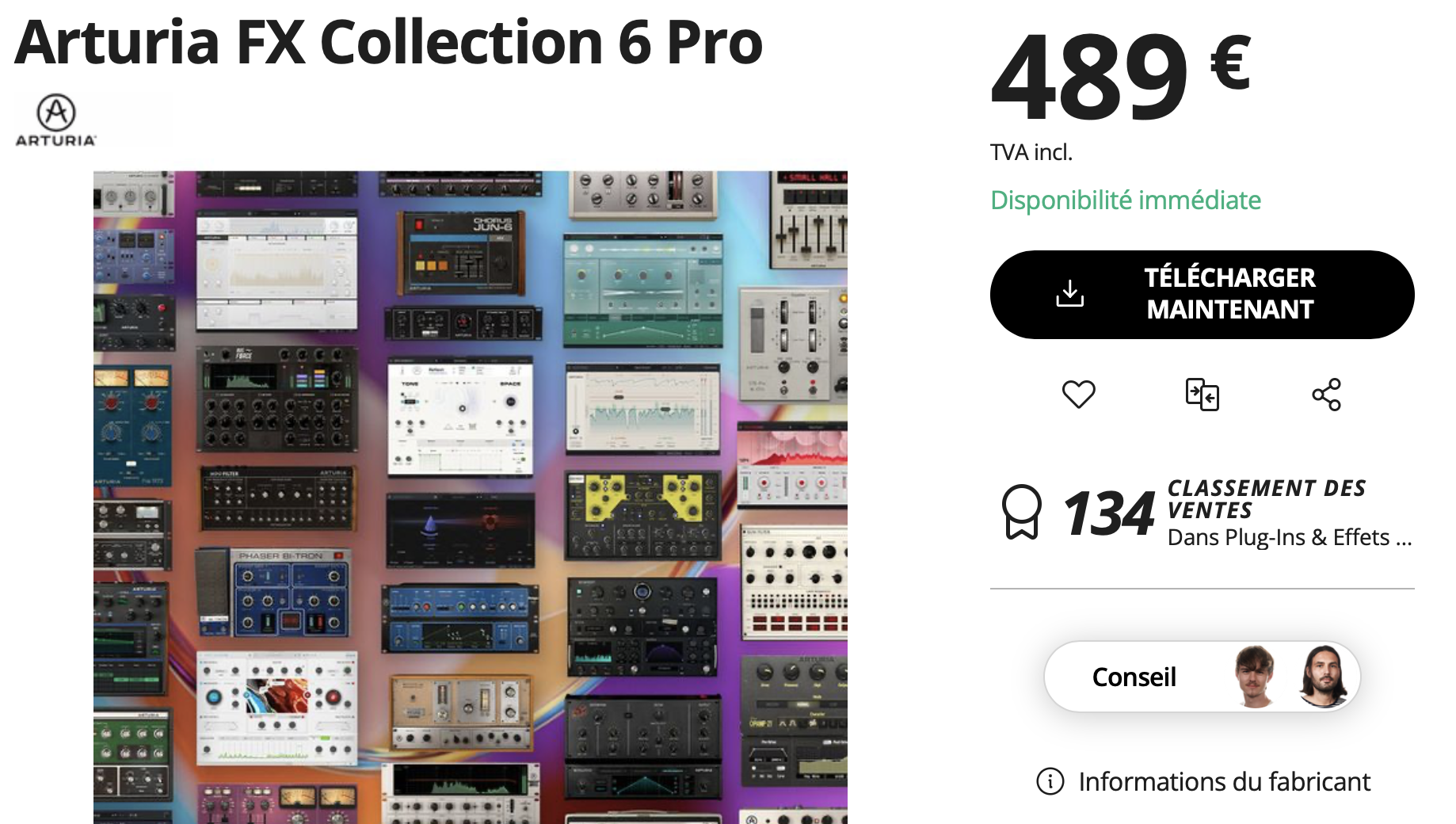 Arturia FX Collection 6 Pro